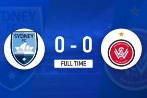 澳超:揭幕战两队互交白卷,悉尼FC0-0西悉尼漫步者